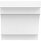 Ekena Millwork Standard Mediterranean Architectural Grade PVC Rafter Tail, 6"W X 6"H X 12"L RFTP06X06X12MED - alternate 2